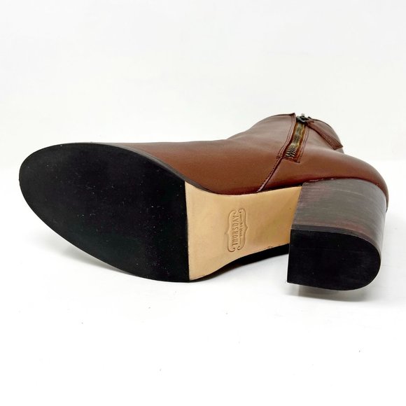 Thursday Boot Co Womens Bourbon Uptown Handcrafted Leather Bootie - Picture 5 of 5